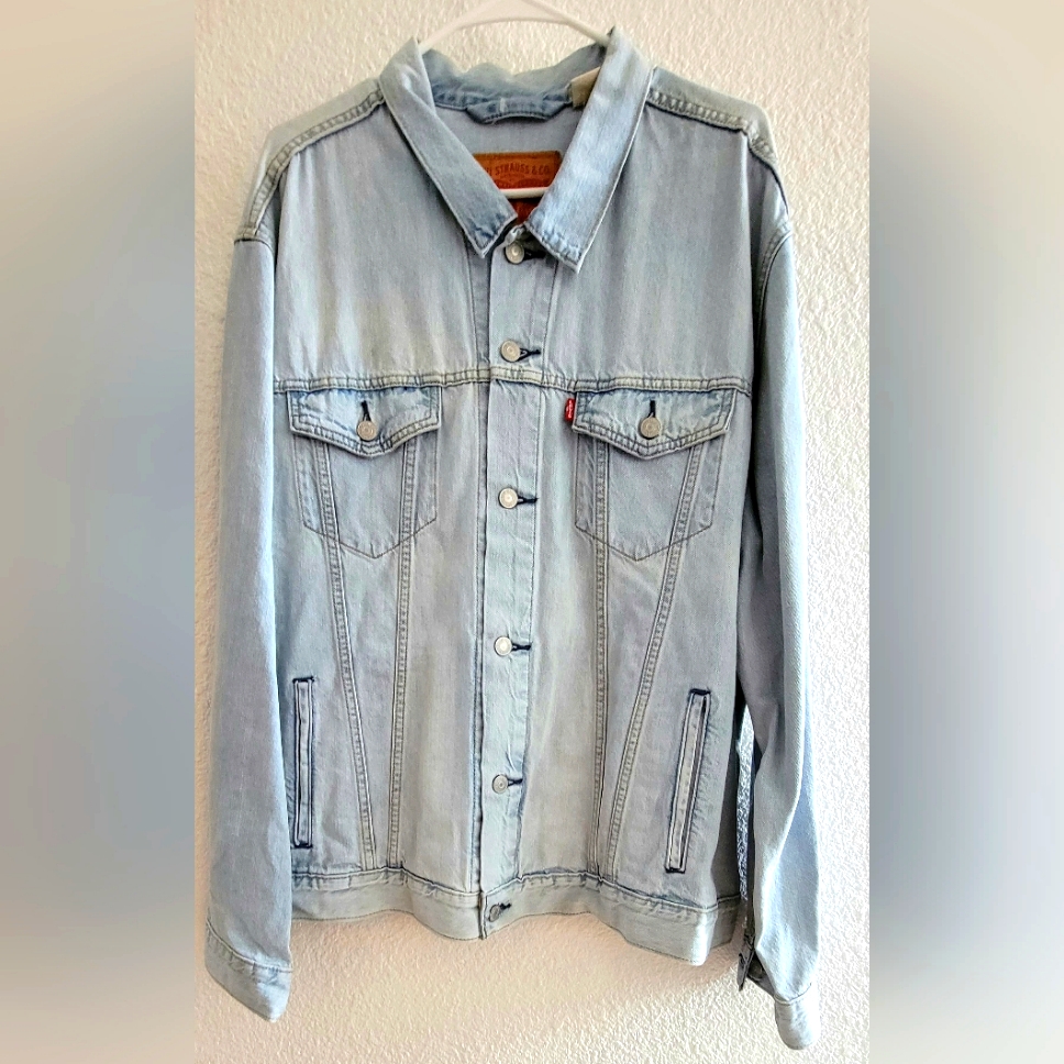 Brand New Levis Early Light Trucker Jacket Retails 89